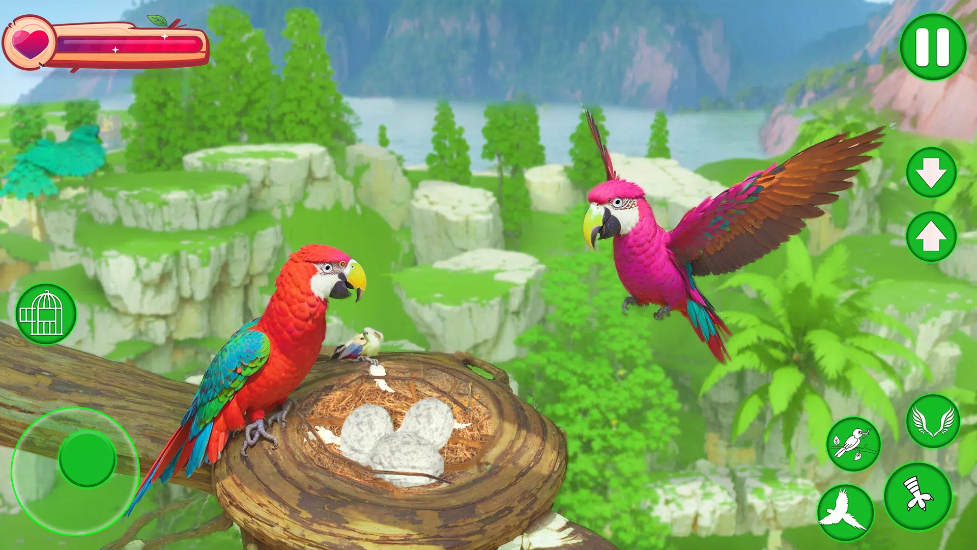 Parrot Bird Simulator Game应用截图第3张