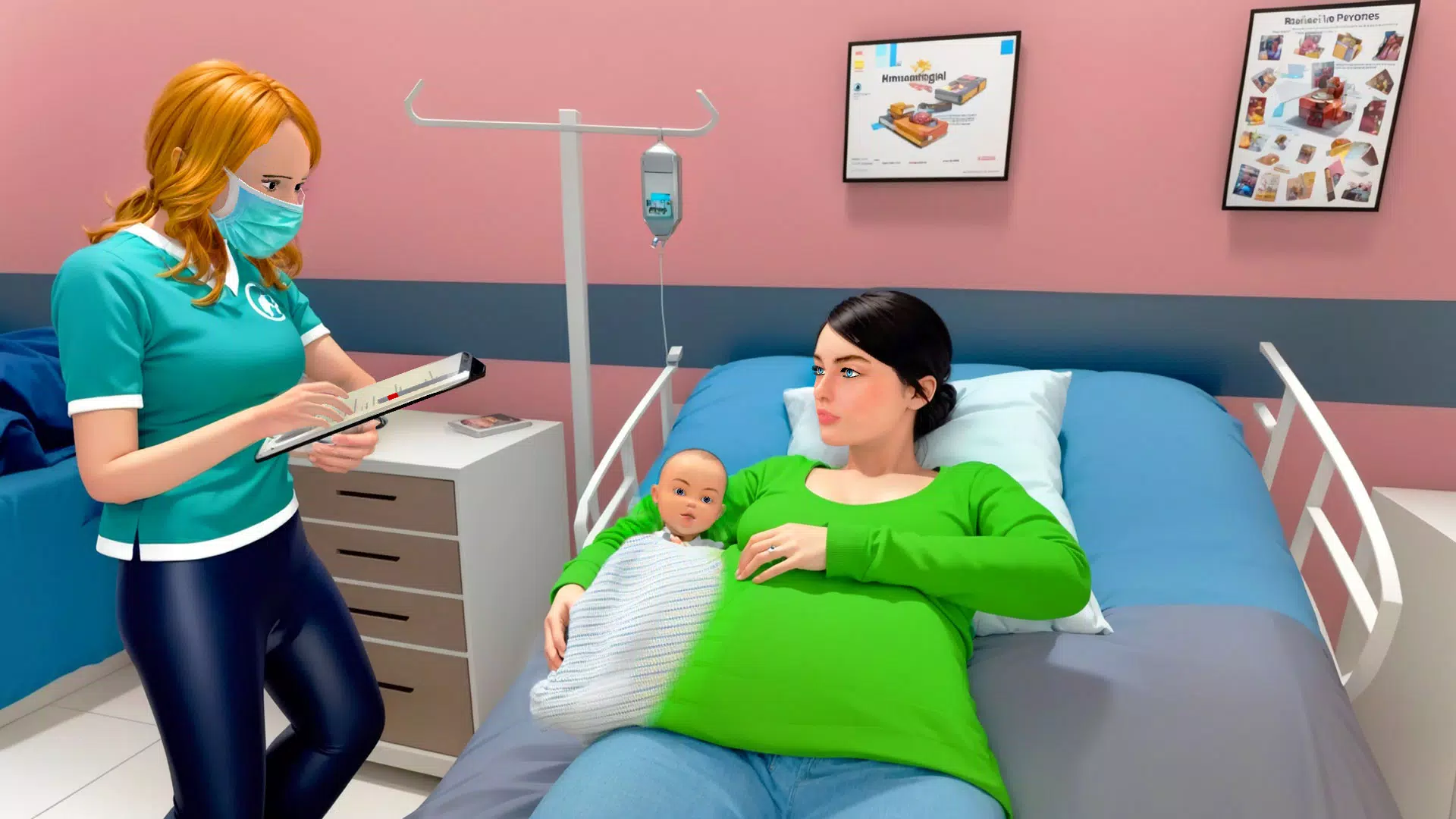 Pregnant Mom Game: Family life Ekran Görüntüsü 2