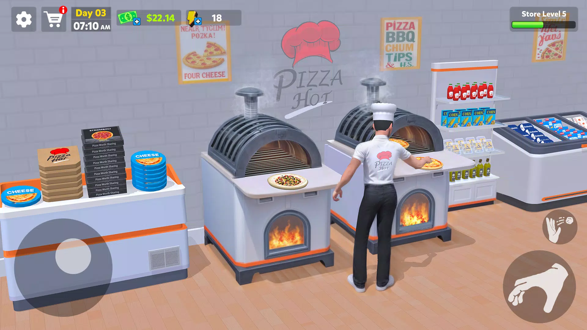 Pizza Shop Simulator 3D Screenshot 2