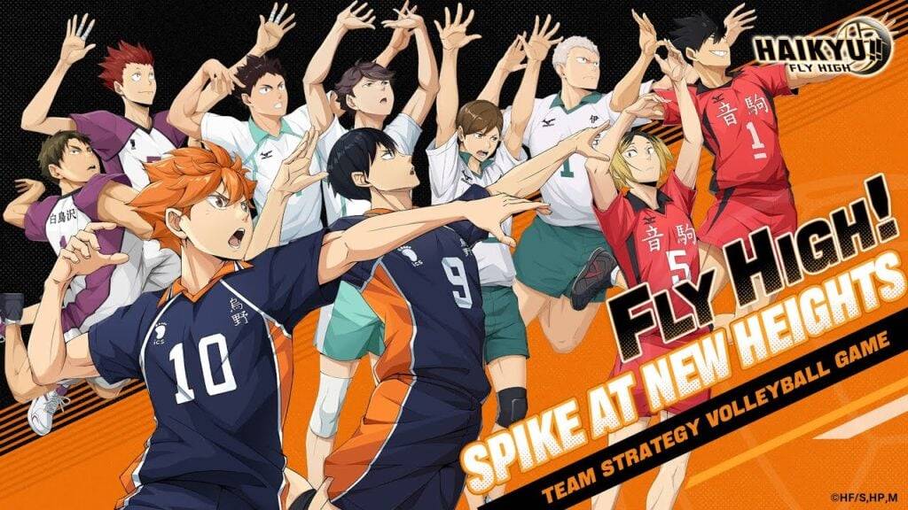 Haikyu Fly High lance à l'échelle mondiale: pré-registre pour les récompenses