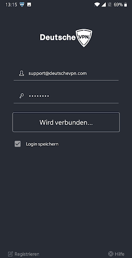 Deutsche VPN Captura de tela 2