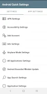 Android Quick Settings Captura de tela 1