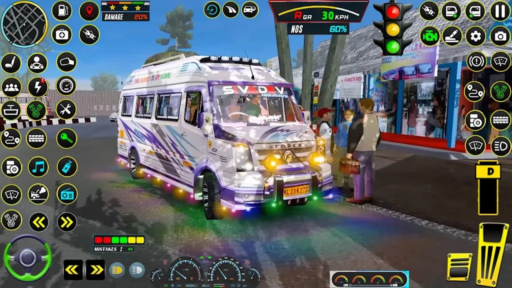 US Public Bus Driving Games 3d Captura de tela 1