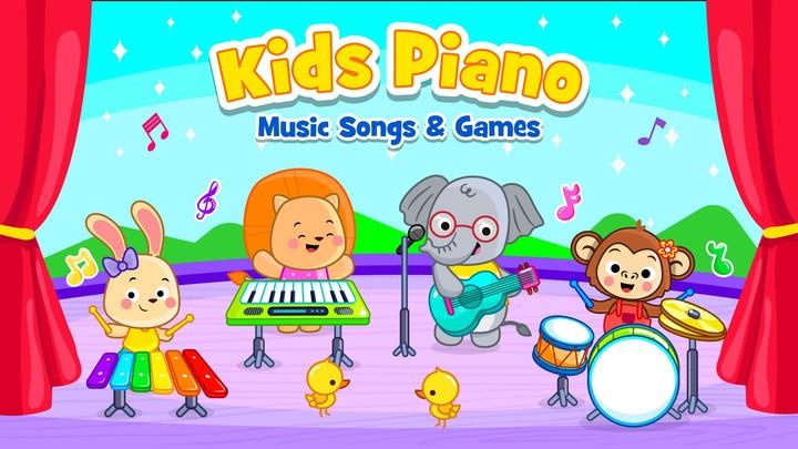 Baby Piano Games & Kids Music Ekran Görüntüsü 1