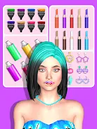 Lip Art Beauty Makeup Games Captura de tela 2