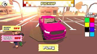 Blocky Car Racer - racing game Capture d'écran 3