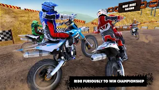 Dirt Track Bike Racing Tangkapan skrin 2