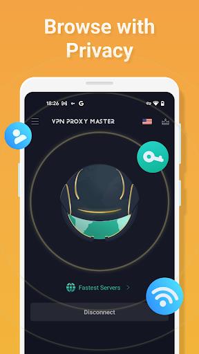 VPN Proxy Master - free unblock & security VPN Ảnh chụp màn hình 3