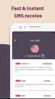 Temp sms - Receive code ภาพหน้าจอ 4