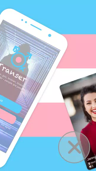 Transgender Dating: Meet Trans & Crossdresser Chat ภาพหน้าจอ 2