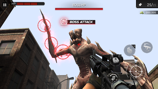 Zombie Hunter D-Day2 Mod Tangkapan skrin 4