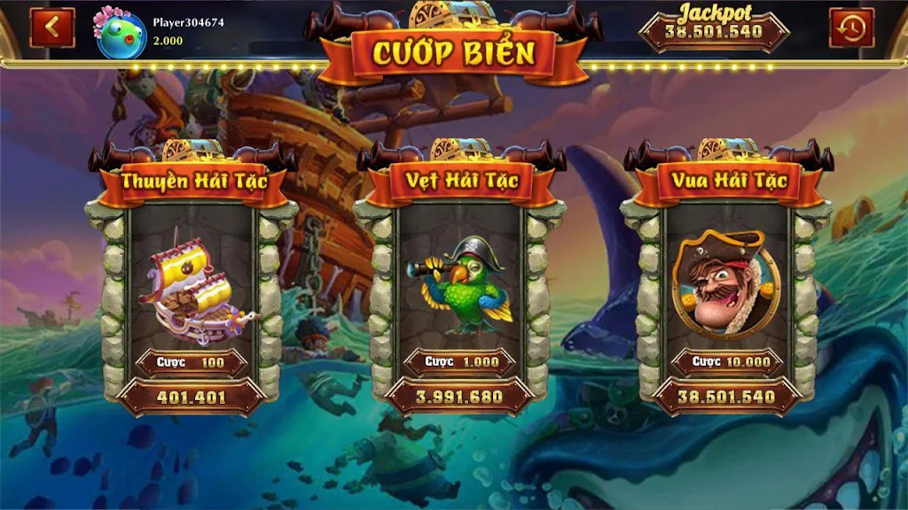 Bắn Cá Rồng - Bắn Cá Slot Captura de pantalla 3
