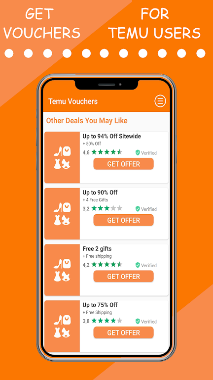 Temu Vouchers Capture d'écran 3