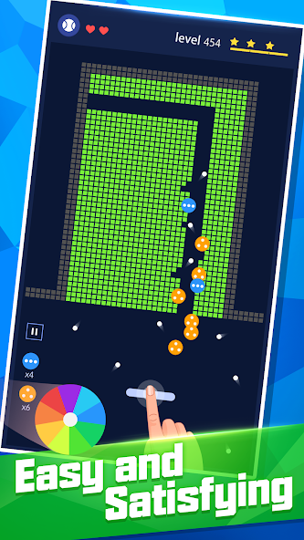Break Bricks - Bricks Breaker Mod स्क्रीनशॉट 1
