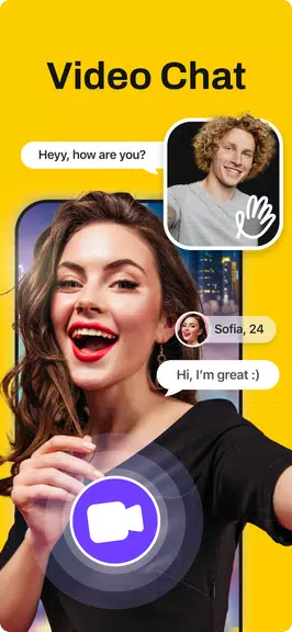 Juds- Random Live Video Chat Captura de tela 1