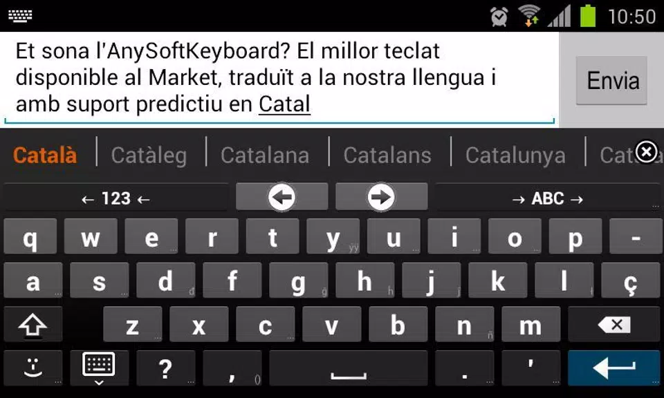 Catalan for AnySoftKeyboard應用截圖第2張