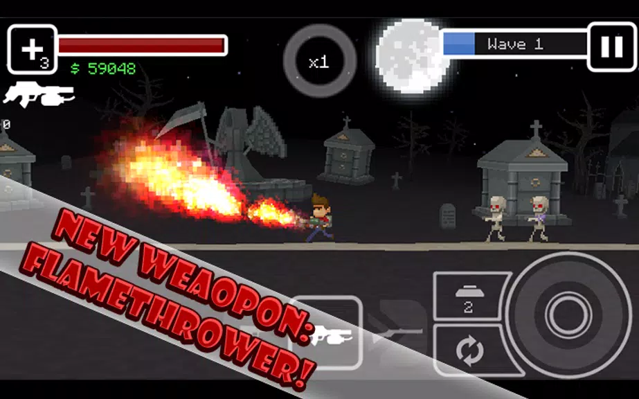 Undead Pixels: Zombie Invasion Captura de pantalla 2