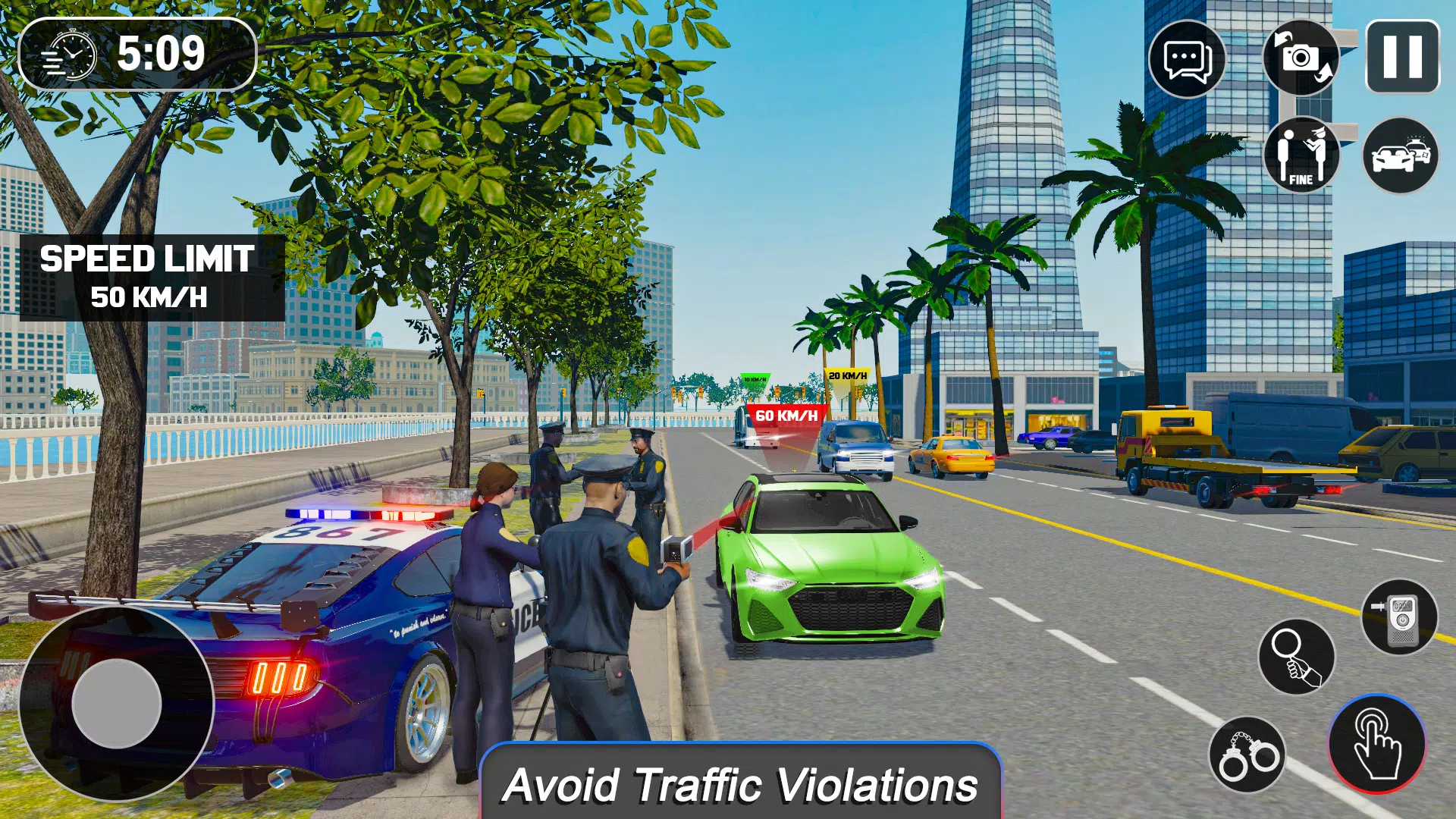 Border Petrol Police Games 3D ဖန်သားပြင်ဓာတ်ပုံ 3