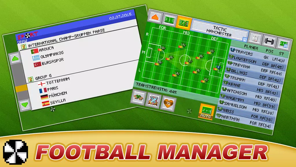 Soccer Pocket Manager ภาพหน้าจอ 1