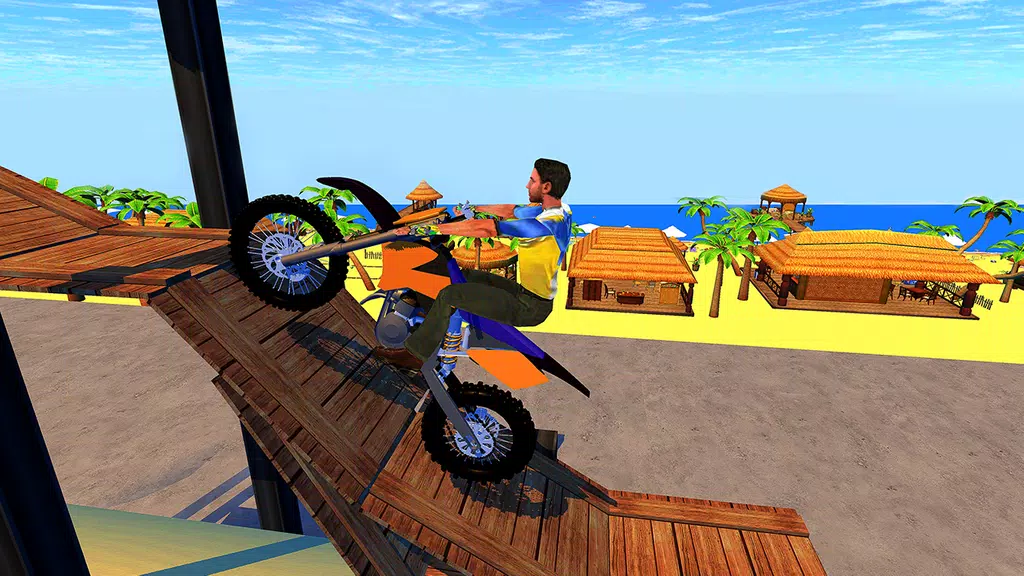 Racing Bike Stunts & Ramp Riding Capture d'écran 3
