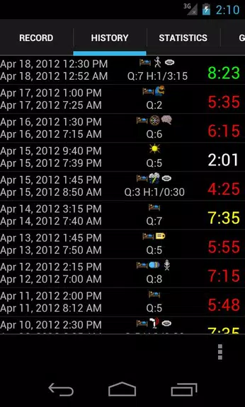 Sleepmeter FE Screenshot 4