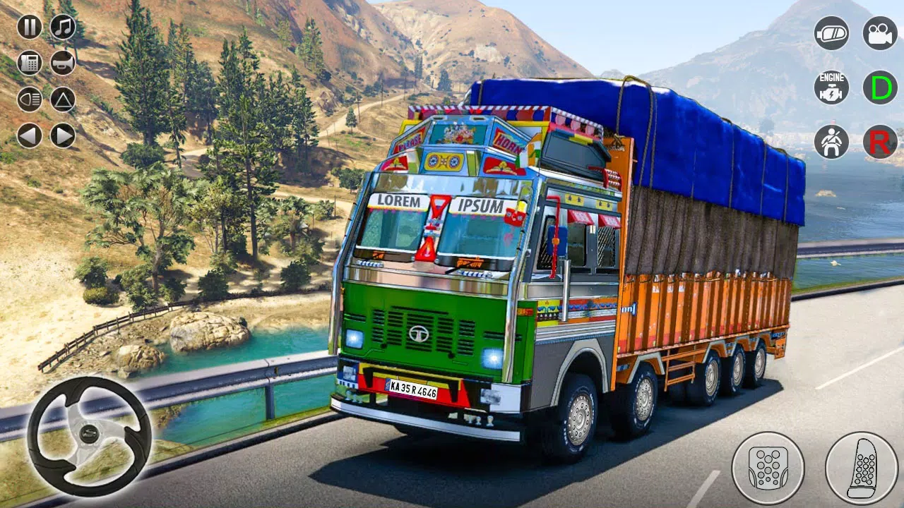 Indian Cargo Truck Game 2024 Schermafbeelding 2