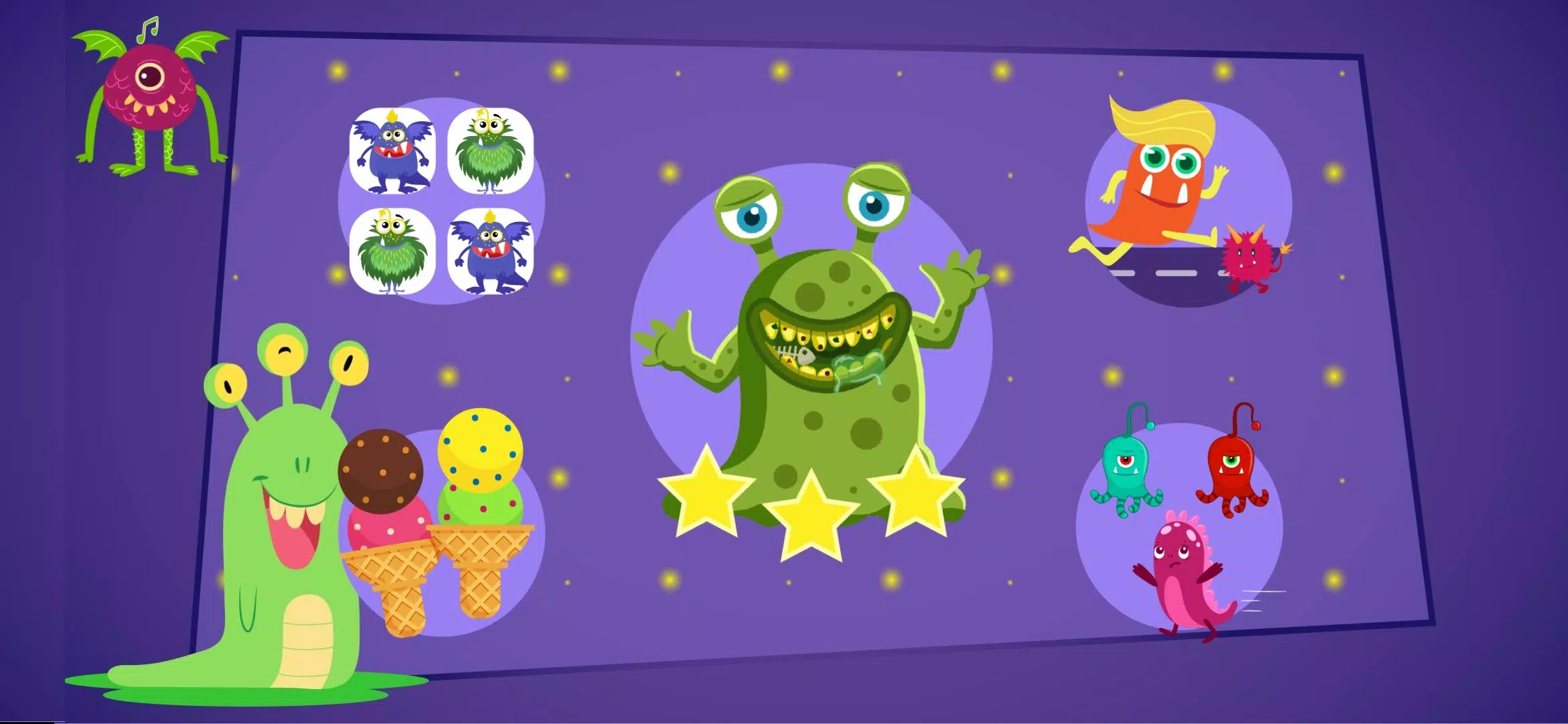 Schermata Монстры и микробы: игровой сборник для детей 3