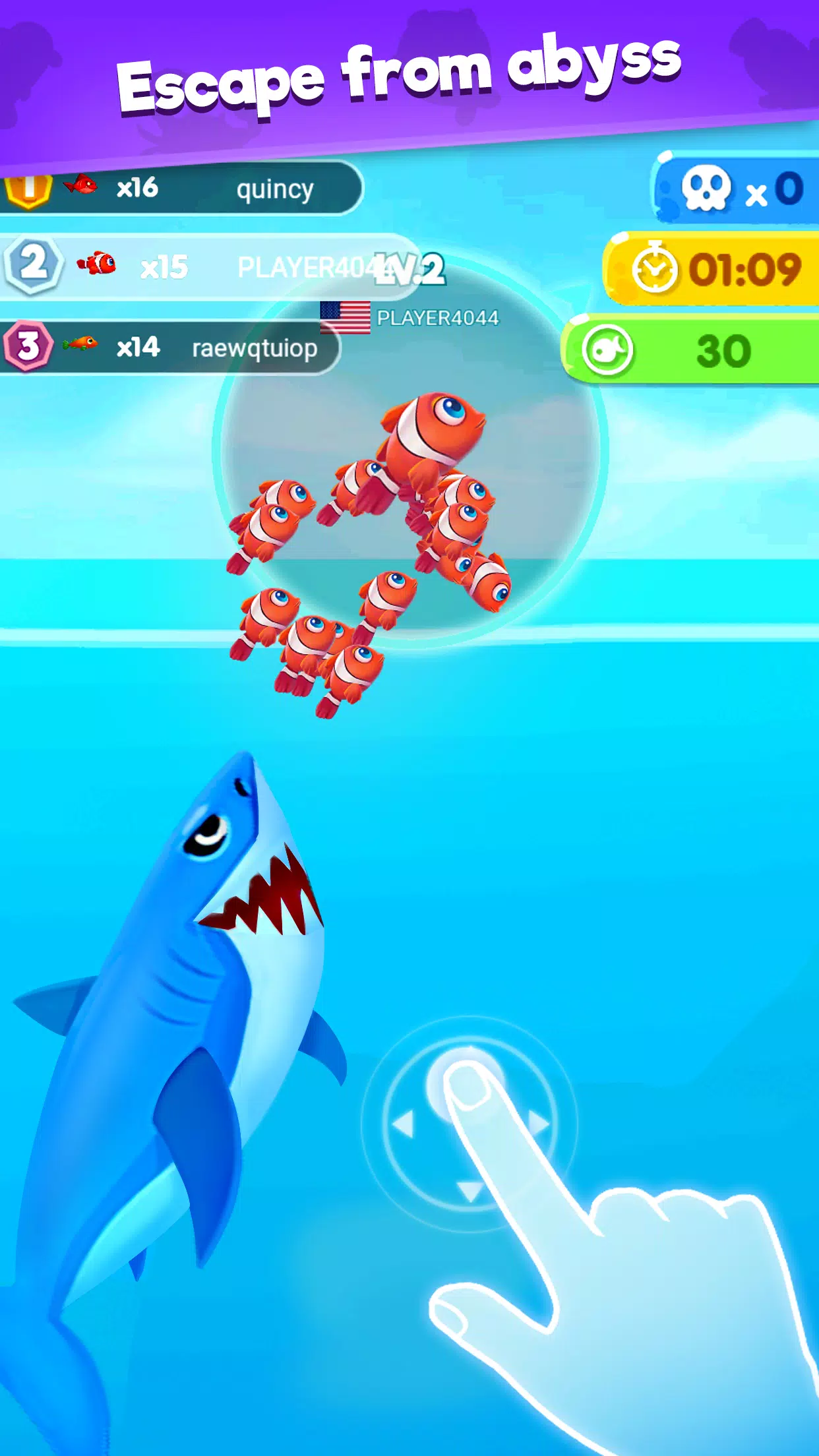 Fish Go.io 2 ဖန်သားပြင်ဓာတ်ပုံ 4