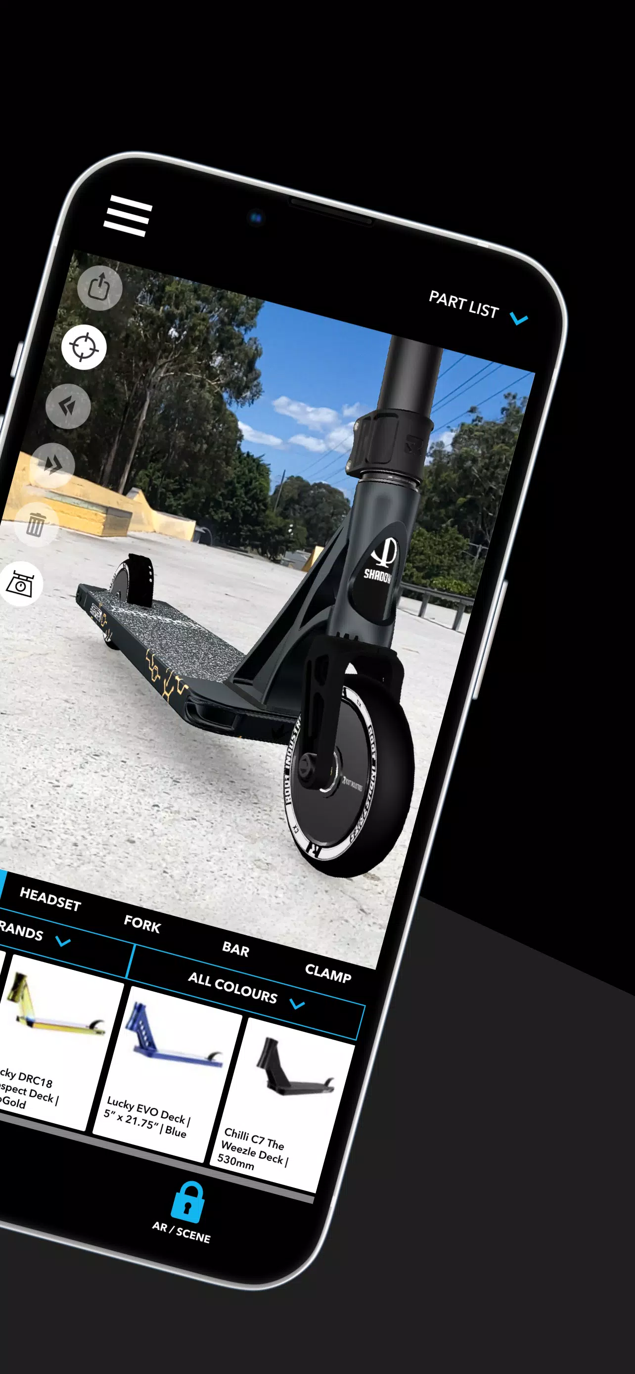 Scooter 3D custom builder Ảnh chụp màn hình 2