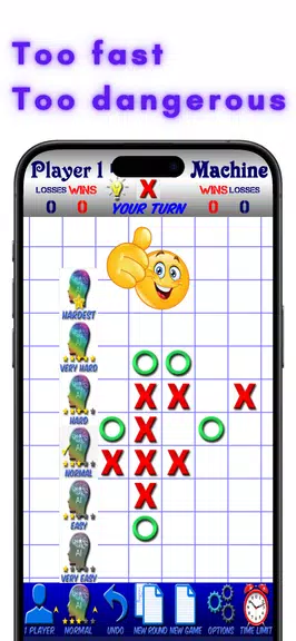 TicTacToe AI - 5 in a Row ဖန်သားပြင်ဓာတ်ပုံ 2