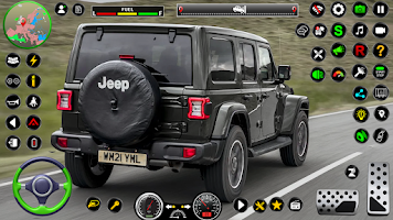 Jeep Driving Simulator offRoad स्क्रीनशॉट 4