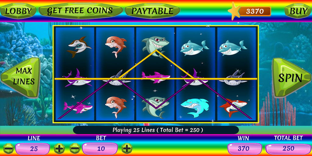 Shark Slots Скриншот 3