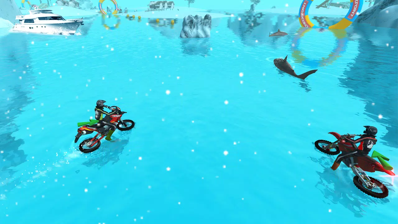 Bike Racing : Water Bike Games स्क्रीनशॉट 3