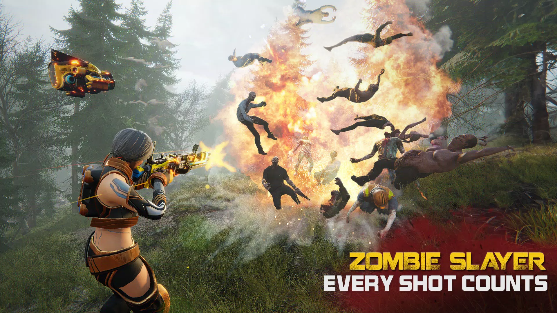 Zombie Shooter 3D ဖန်သားပြင်ဓာတ်ပုံ 4