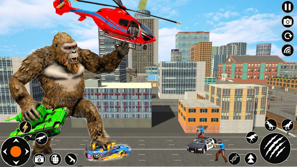 Gorilla vs King Kong 3D Games ภาพหน้าจอ 3