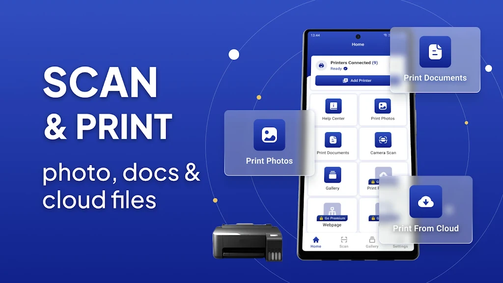 Mobile Printer: Print & Scan 스크린샷 2