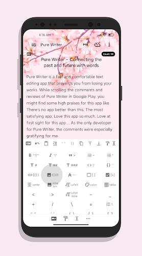 Pure Writer - Writing & Notes Screenshot 4