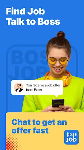 Bossjob: Chat & Job Search Captura de pantalla 3