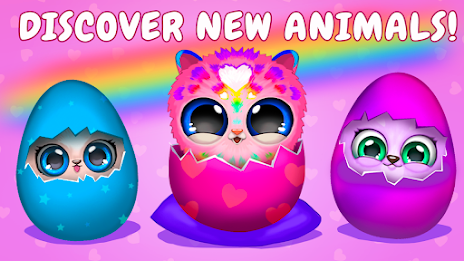 Schermata Merge Fluffy Animals: Egg pets 1