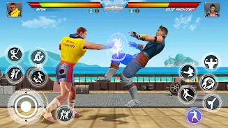 Karate Fighting Boxing Game 3D Скриншот 2