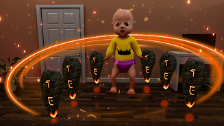 Scary Baby Pink Horror Game 3D Schermafbeelding 1