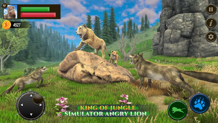 Jungle Kings Kingdom Lion Ảnh chụp màn hình 4