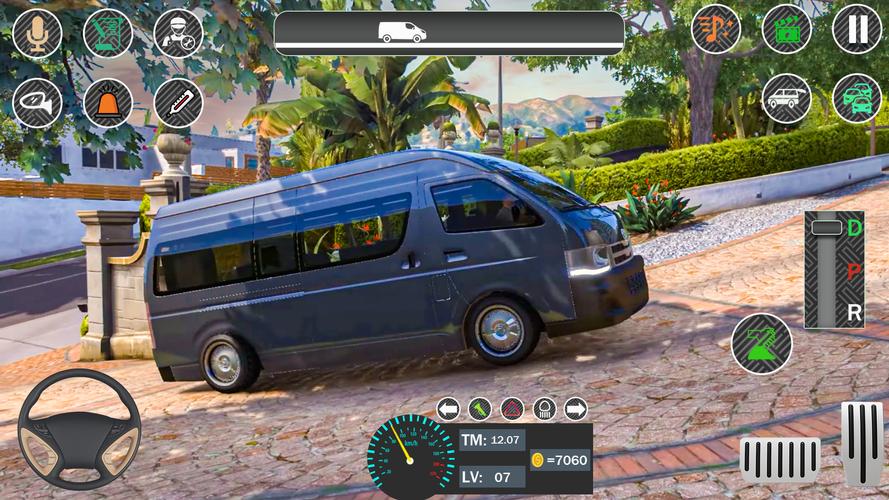 Dubai Van Simulator Car Games Скриншот 1