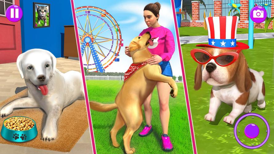 Family Pet Dog Games Скриншот 4