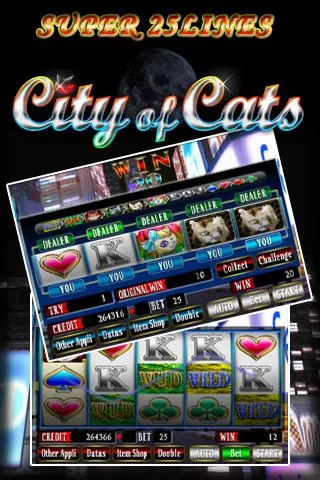 SUPER 25LINES CITY OF CATS Schermafbeelding 1