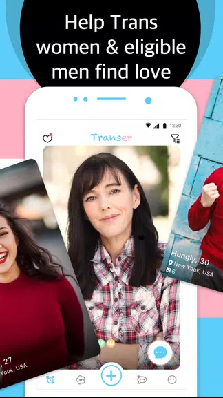 Transgender Dating: Meet Trans & Crossdresser Chat ภาพหน้าจอ 3