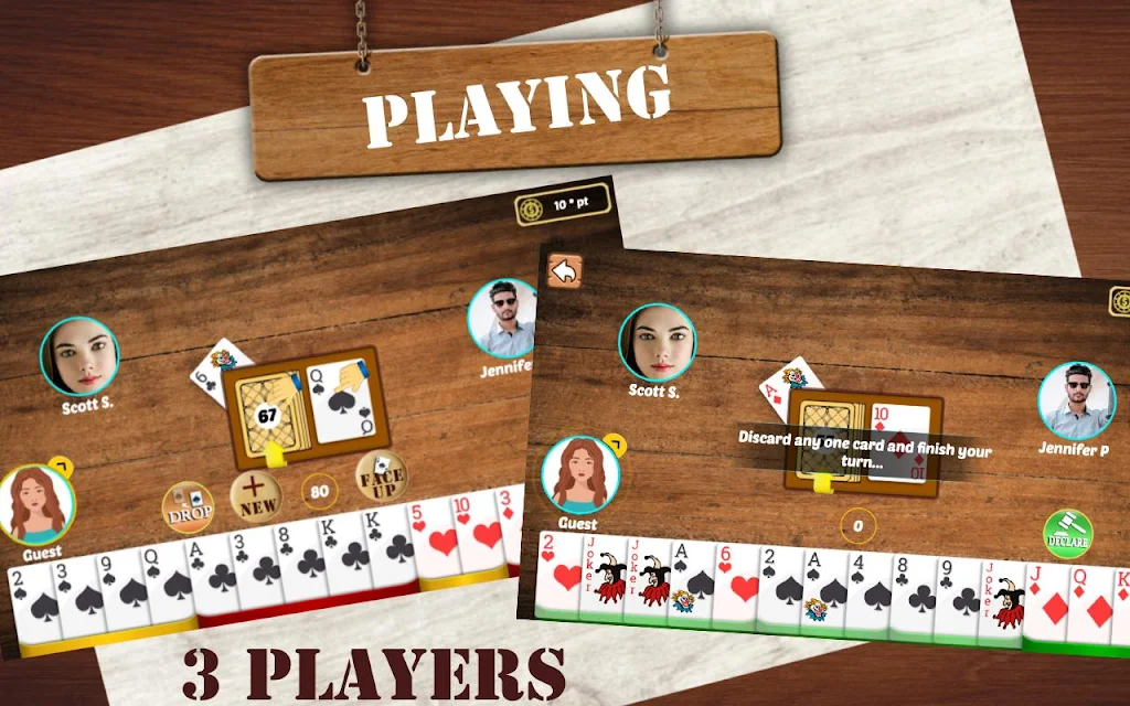 Indian Rummy: Play Original Circle Free Card Game应用截图第2张