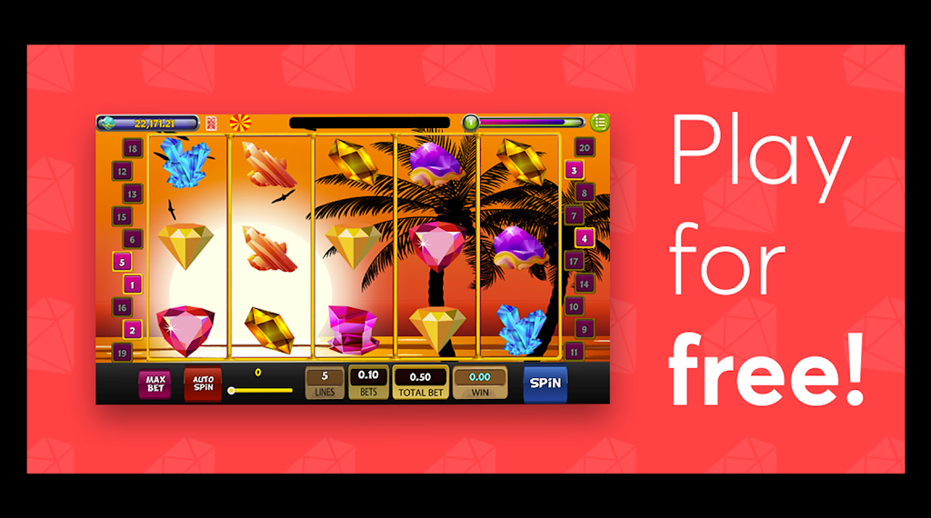 Jewel & Gems Wilds Slot! Скриншот 2