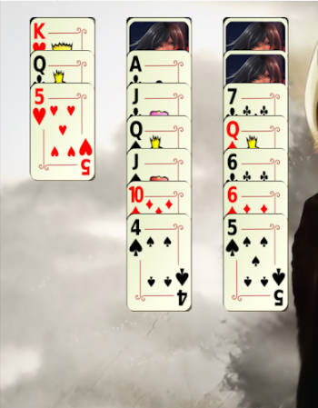 Solitaire Yukon ဖန်သားပြင်ဓာတ်ပုံ 1