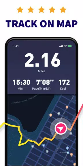 Running App - GPS Run Tracker Schermafbeelding 1